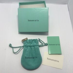 Tiffany & Co. Roman numeral ring Blue Box with Pouch and Booklet